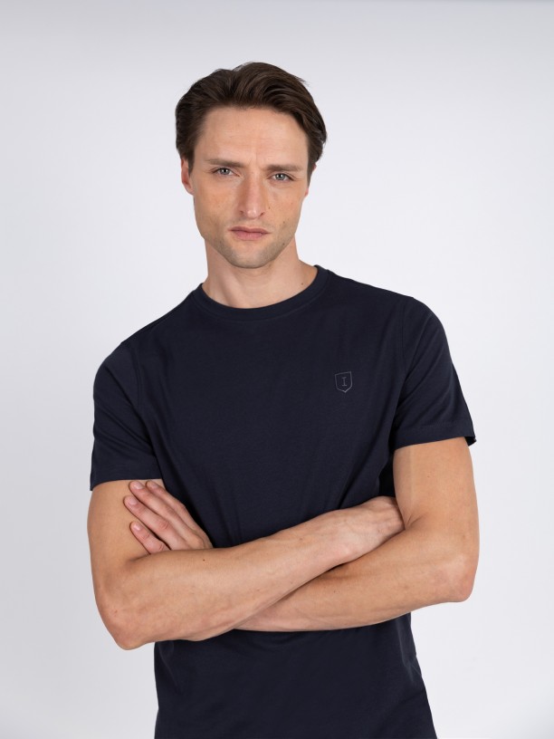 Camiseta lisa 100% algodn