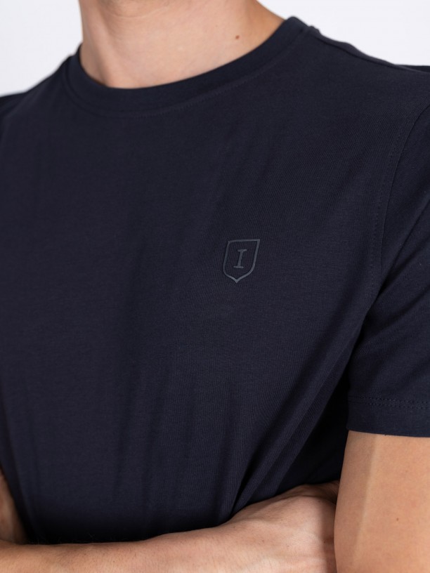 Camiseta lisa 100% algodn