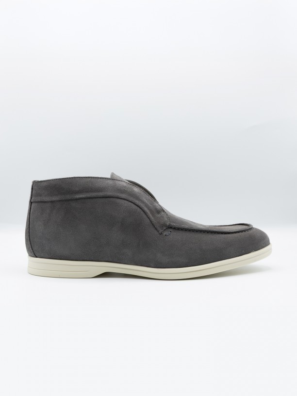 Botins em pele Croute