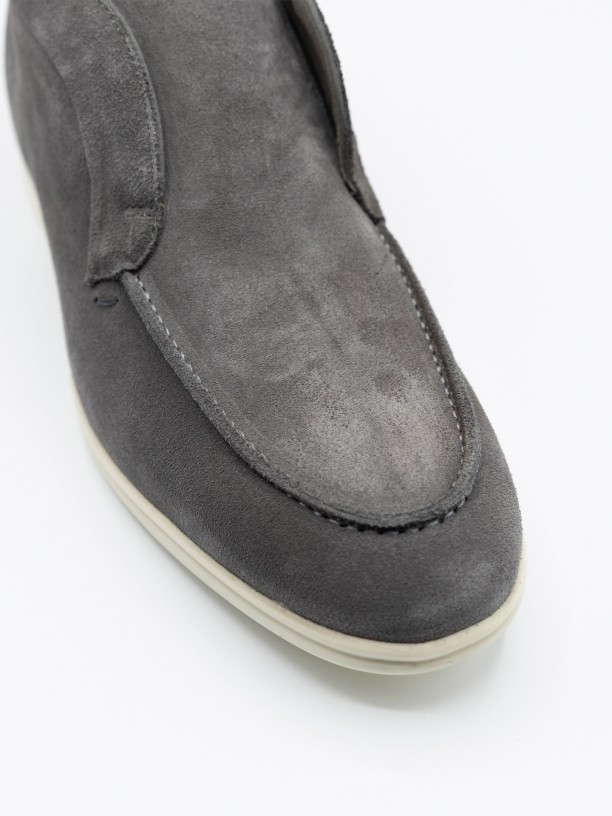 Botins em pele Croute