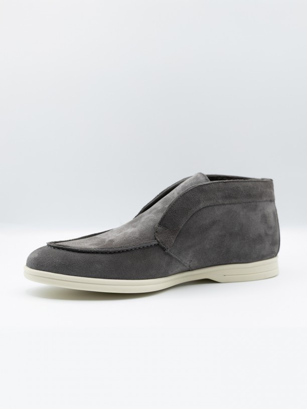 Botins em pele Croute