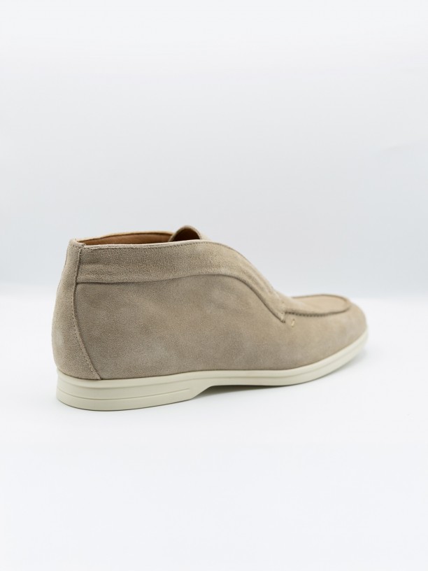 Botins em pele Croute