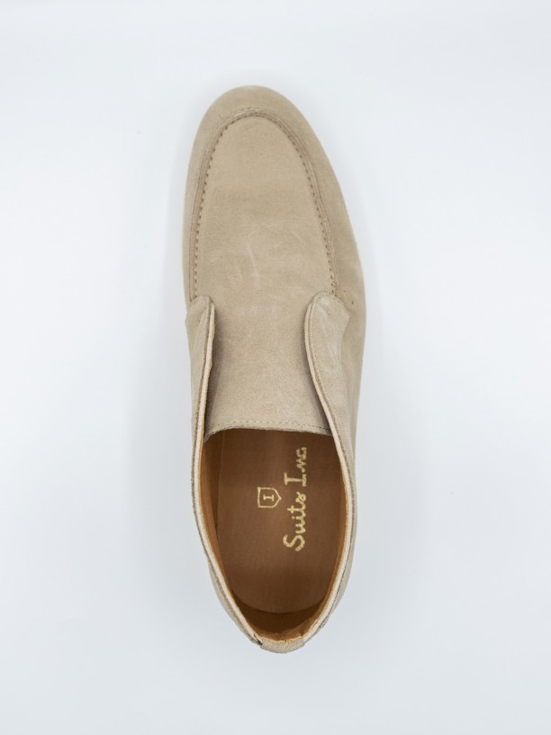 Botins em pele Croute