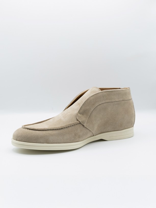 Botins em pele Croute
