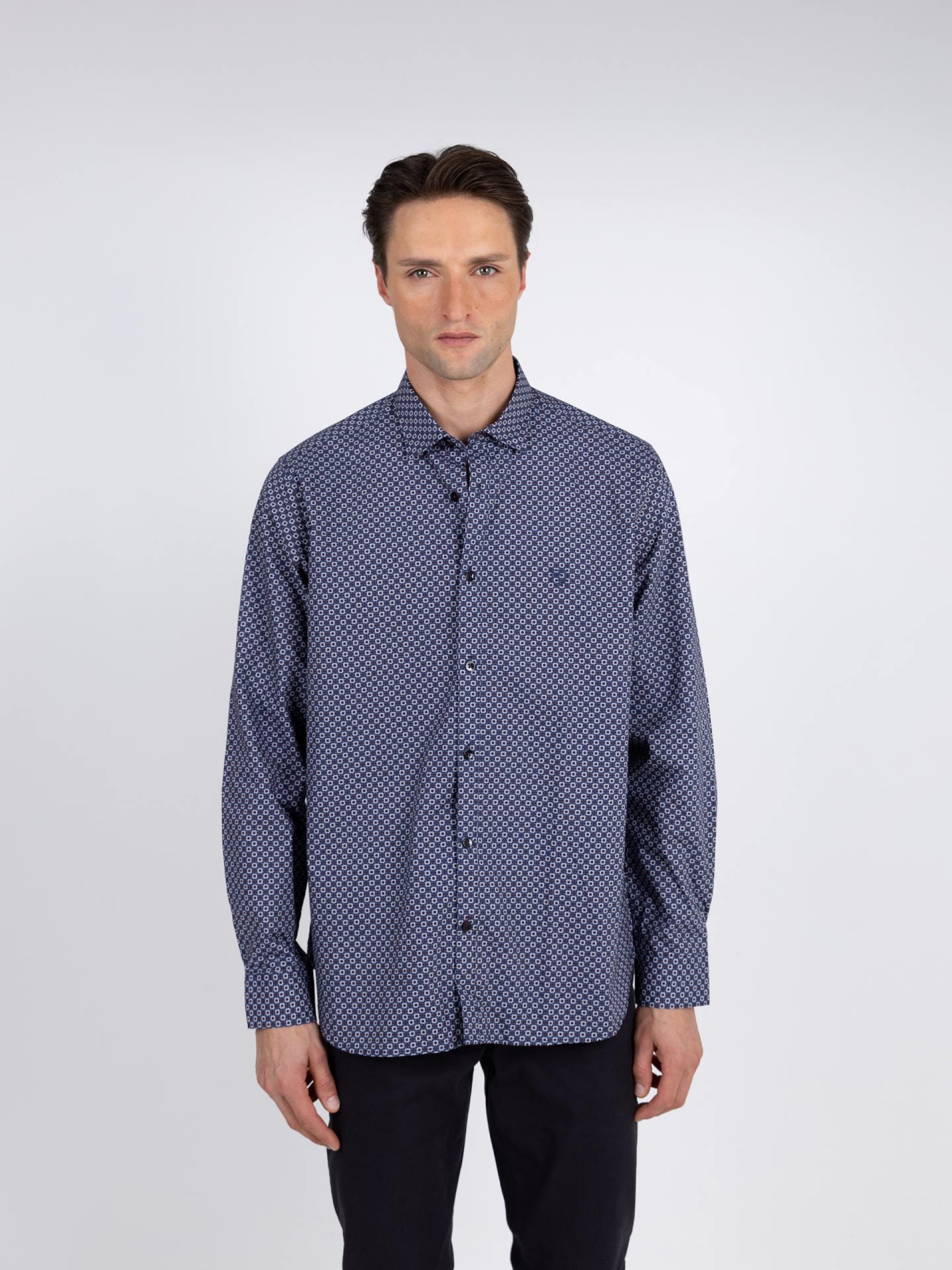 Camisa con estampado casual