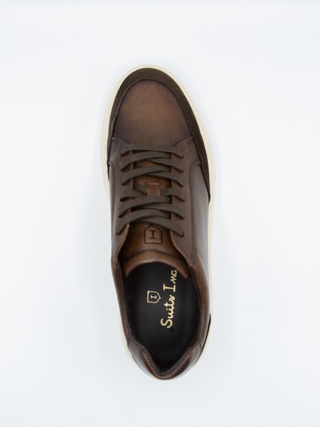 Suede leather shoe Suede leather shoe