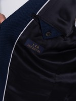 Blazer casual de micro estrutura