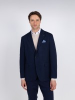 Blazer casual de micro estrutura