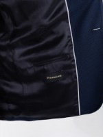 Blazer casual de micro estrutura