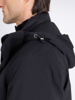 Parka técnica com capuz Parka técnica com capuz