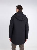 Parka técnica com capuz Parka técnica com capuz