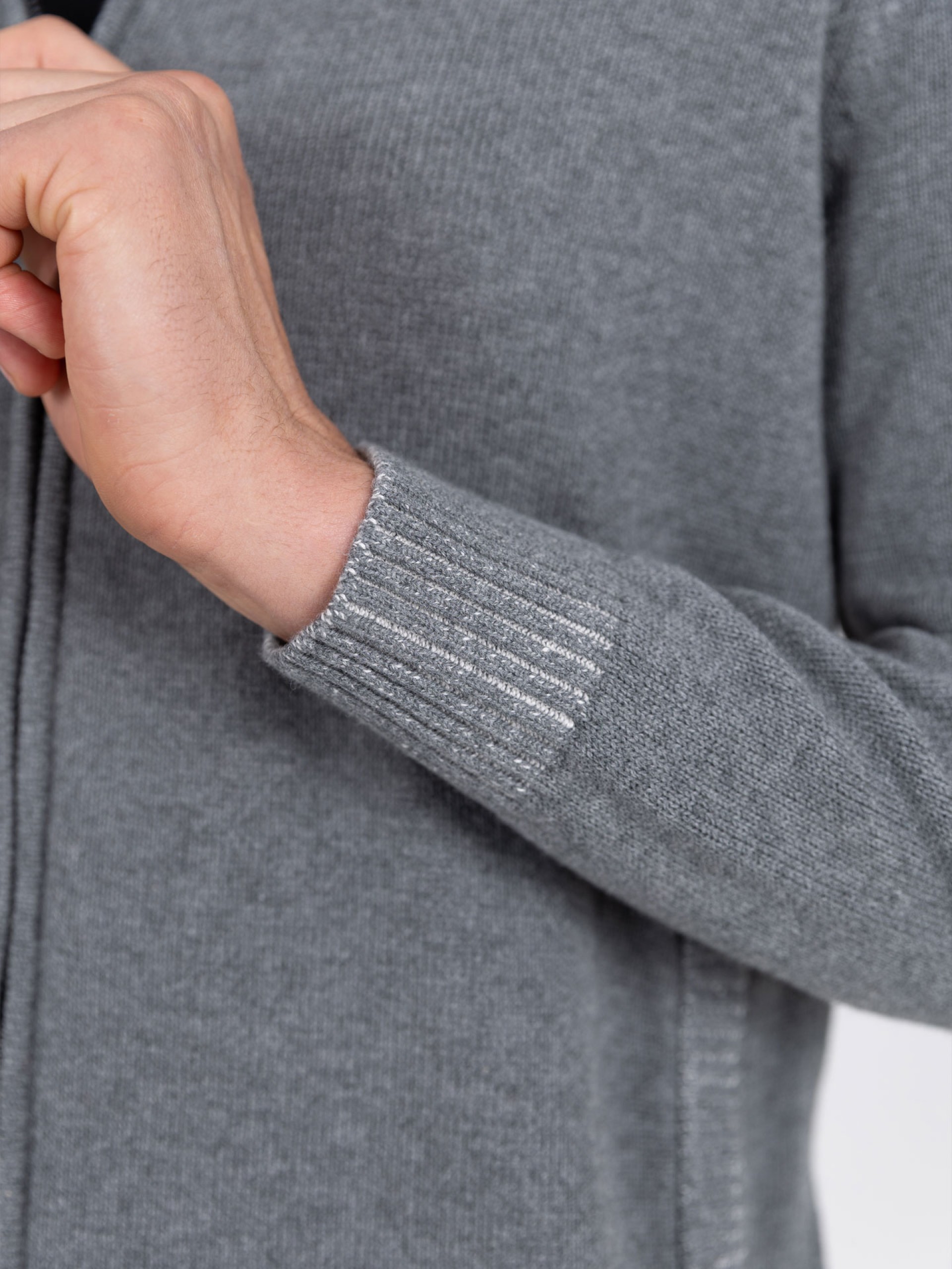 100% cotton knitted jacket