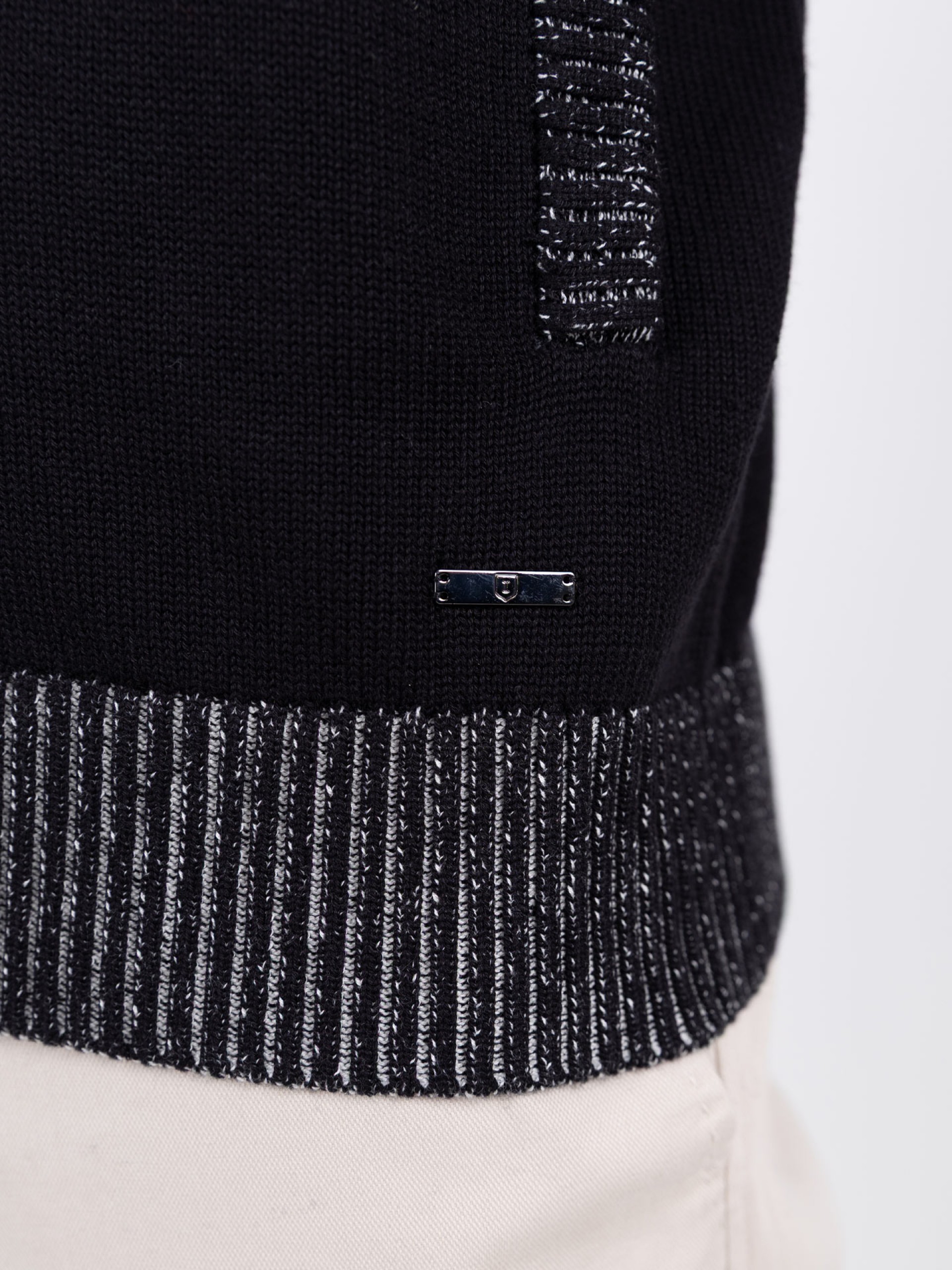 Chaqueta de punto 100% algodón