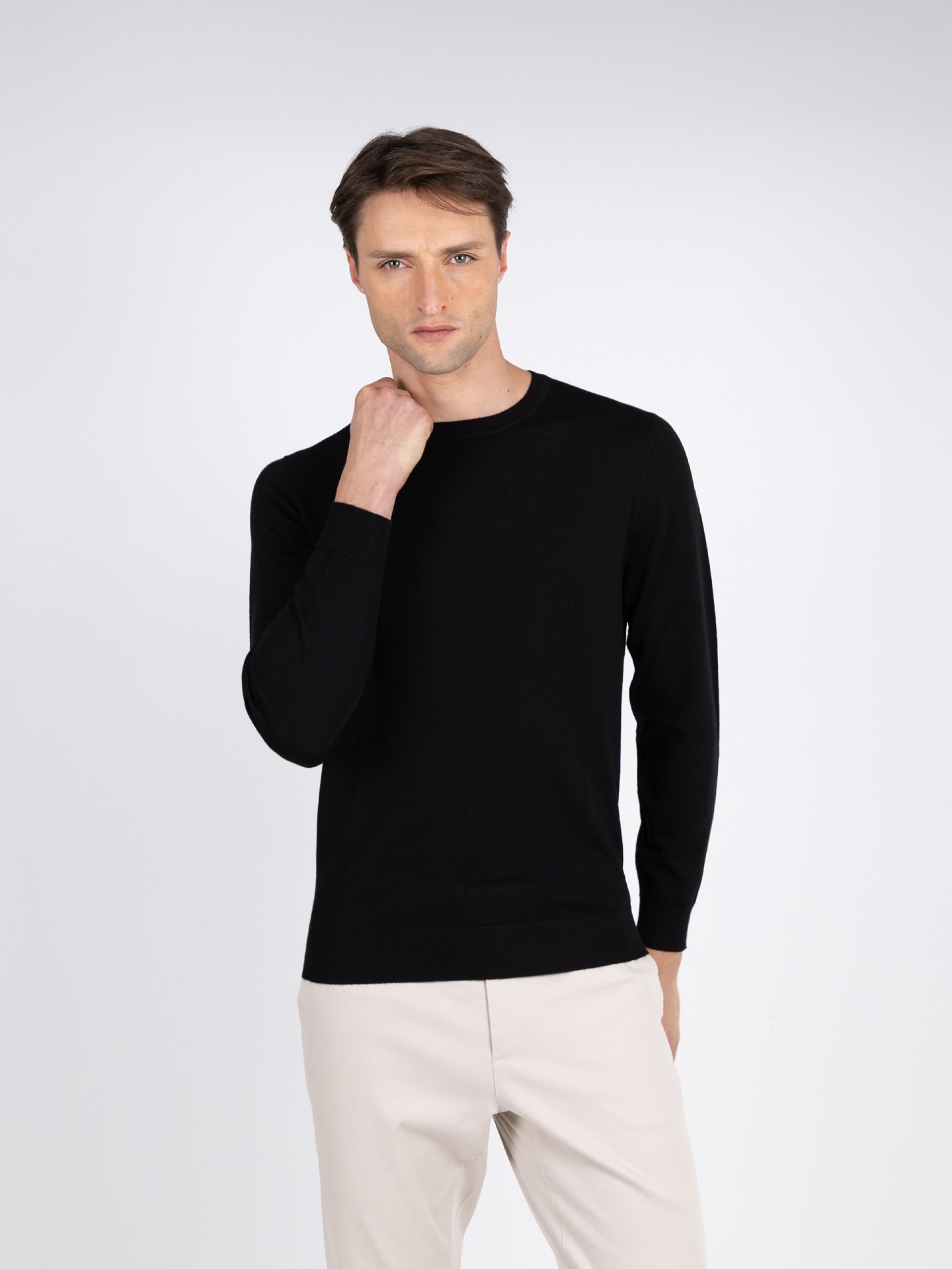 100% merino wool knitted jumper
