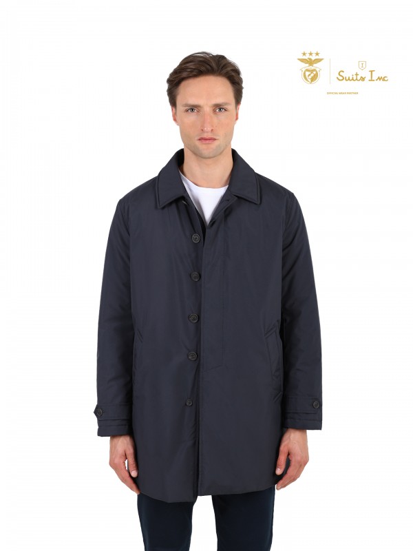 Technical trench coat