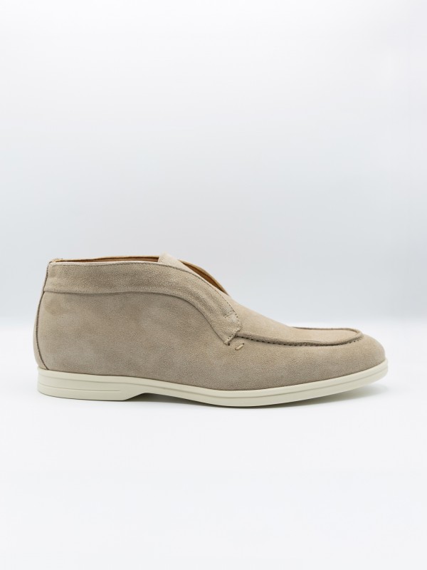 Suede ankle boots