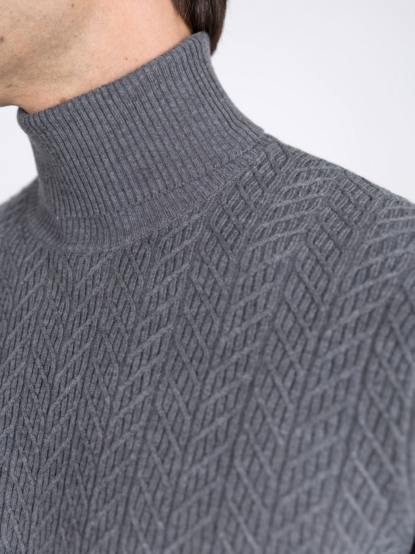 Jersey de cuello alto Jersey de cuello alto