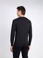 Camisola de malha 100% lã merino Camisola de malha 100% lã merino
