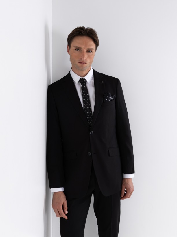 Blazer clssico vegan fabric