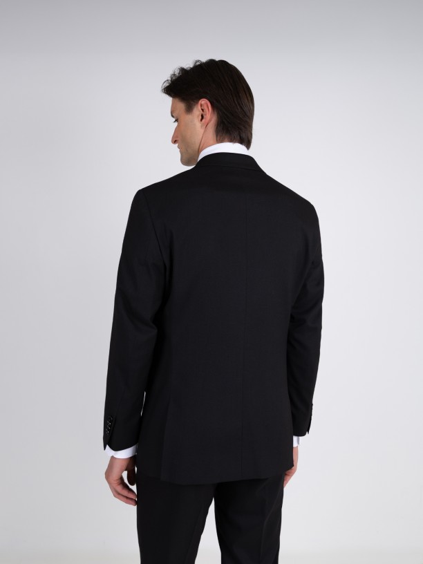 Blazer clssico vegan fabric