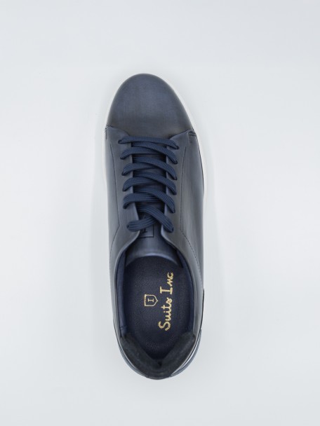 Polished leather ballet flat Polished leather ballet flat