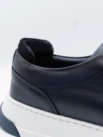 Polished leather ballet flat