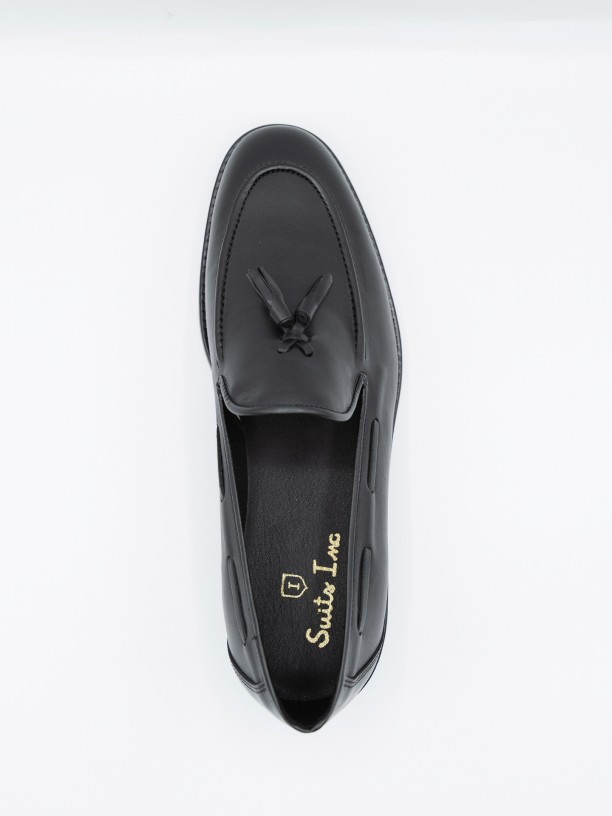 Zapato elegante de piel
