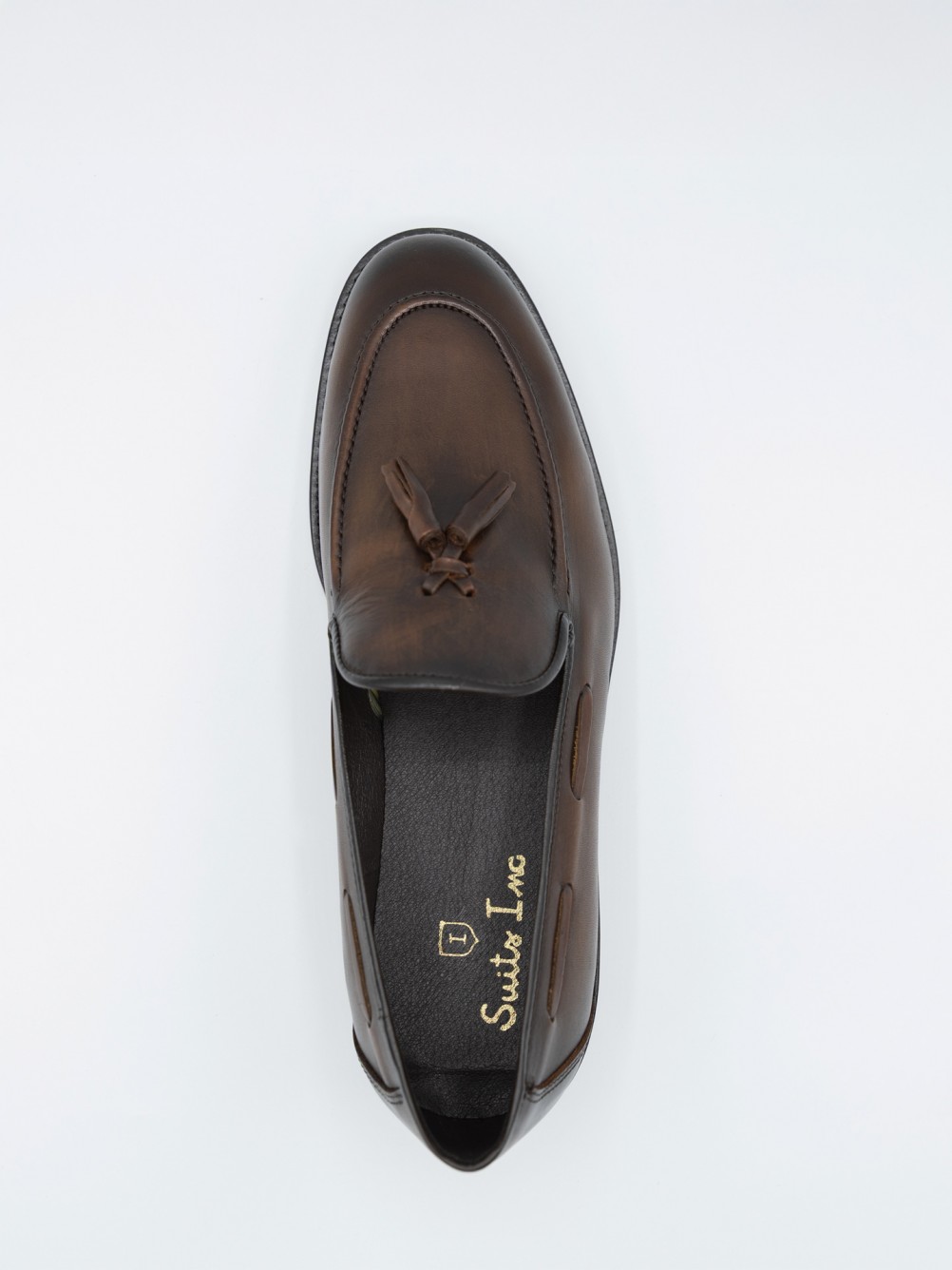 Sapato elegante de pele