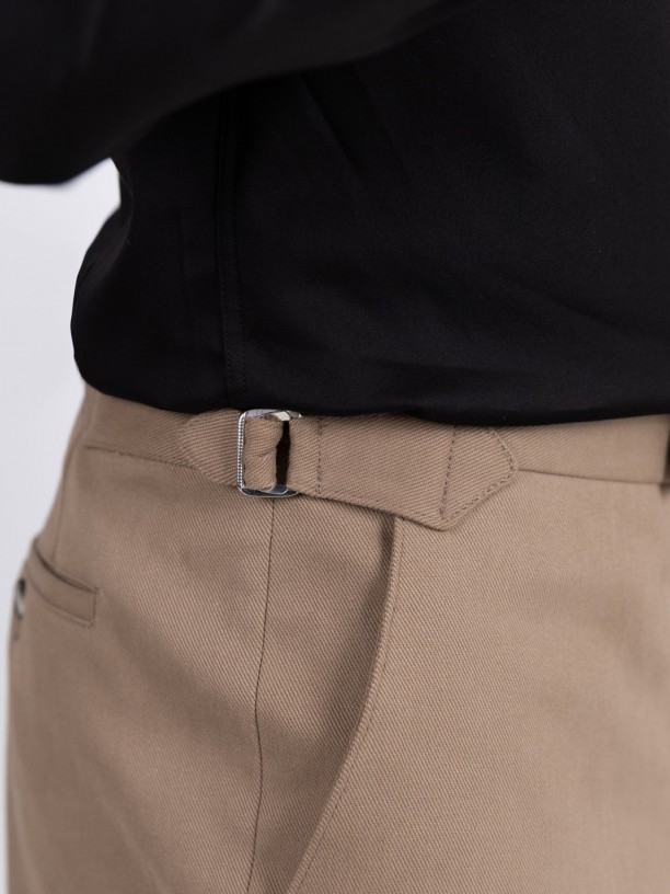 Calça chino ajustável Calça chino ajustável