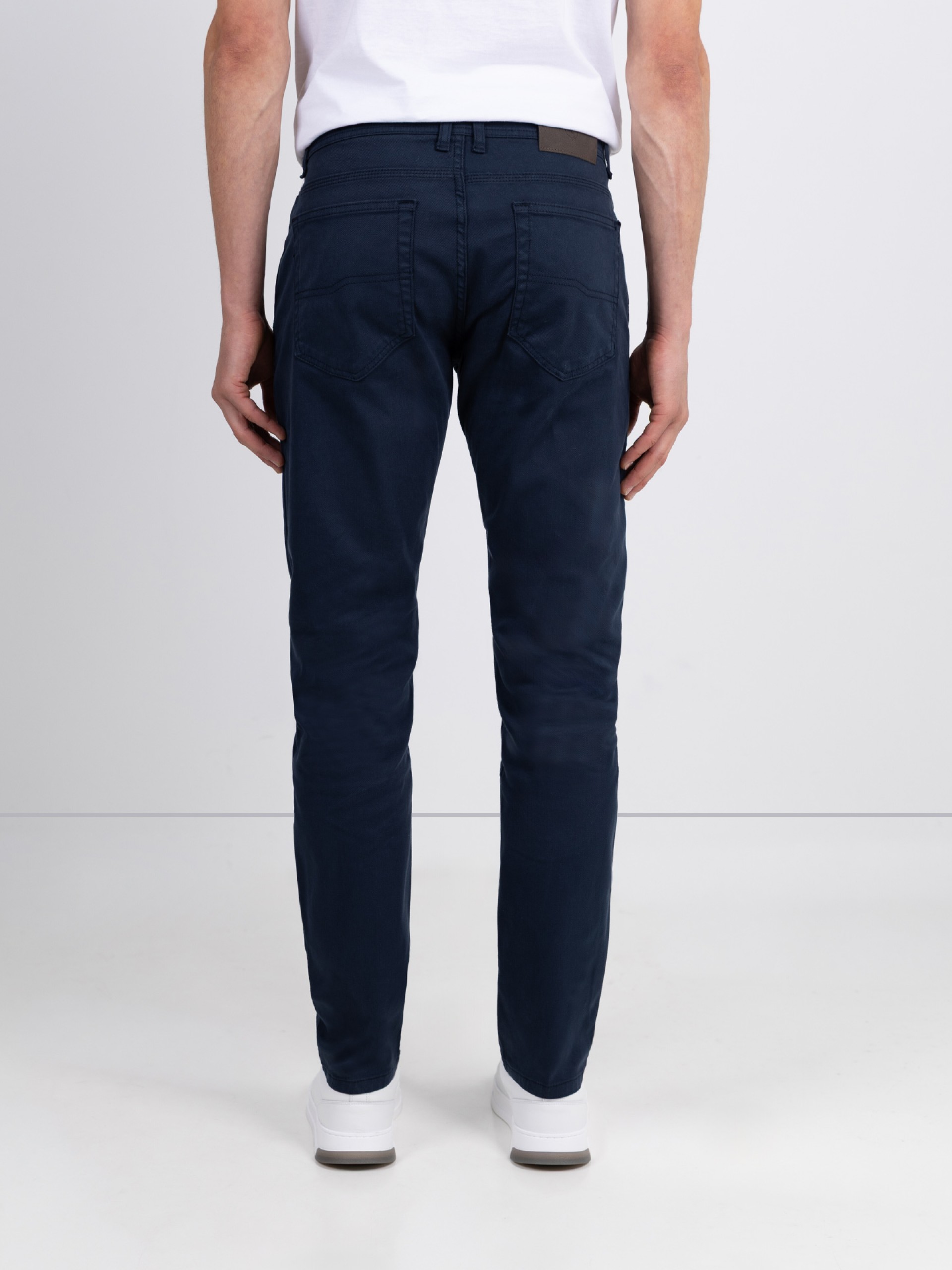 Calça de sarja regular fit