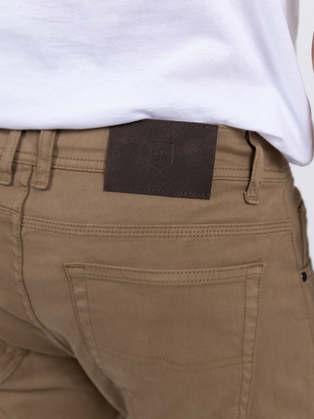 Regular fit twill trousers Regular fit twill trousers