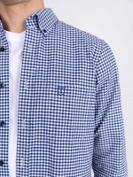 Overshirt padrão xadrez Overshirt padrão xadrez