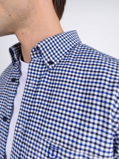Overshirt padrão xadrez Overshirt padrão xadrez