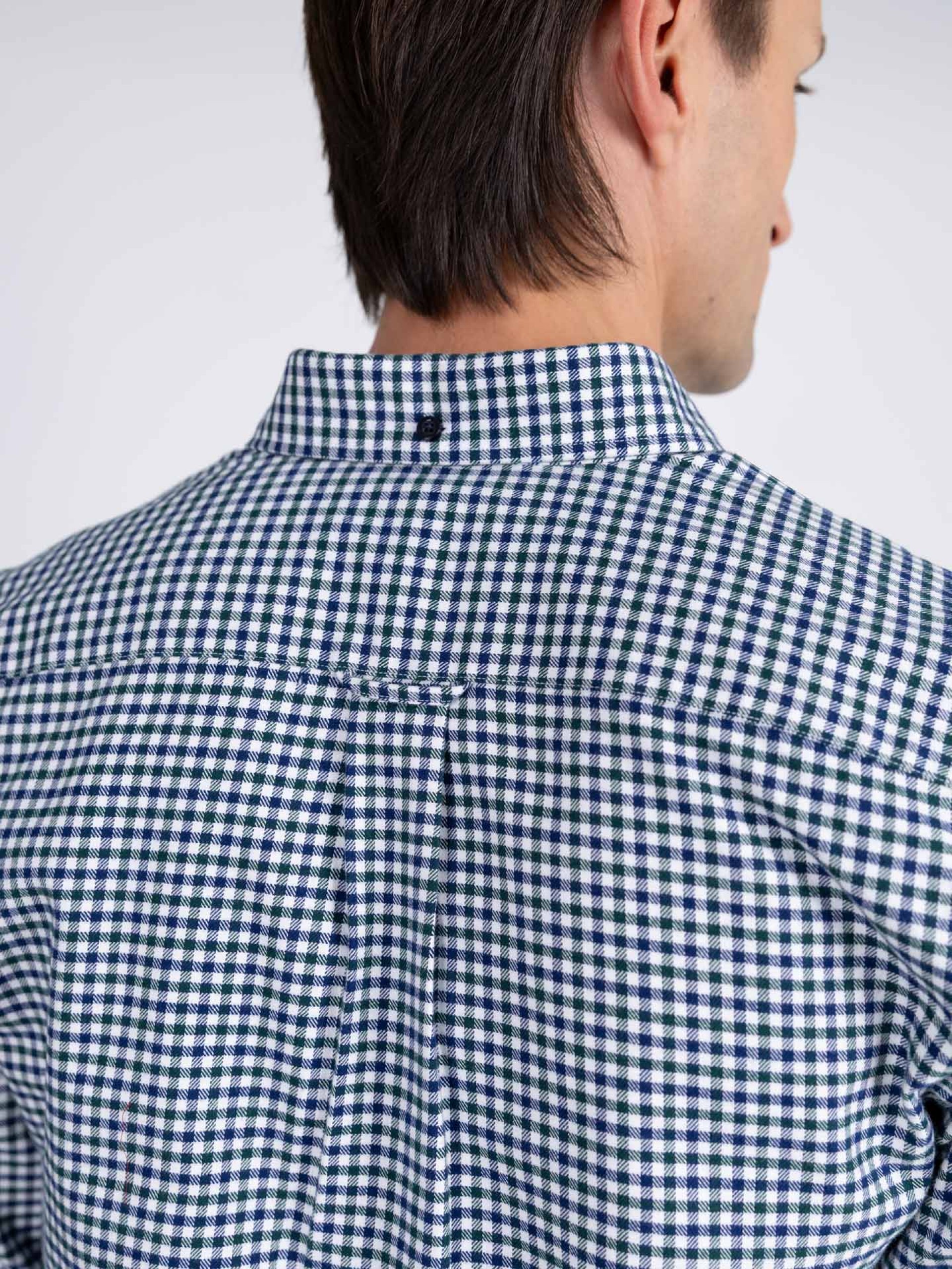 Checked overshirt