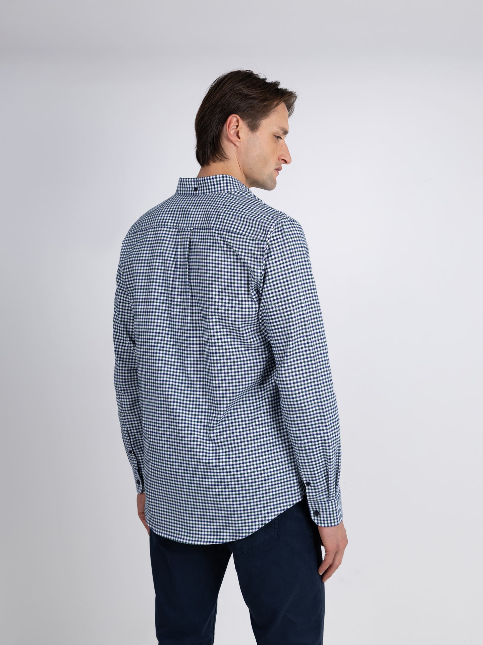 Checked overshirt