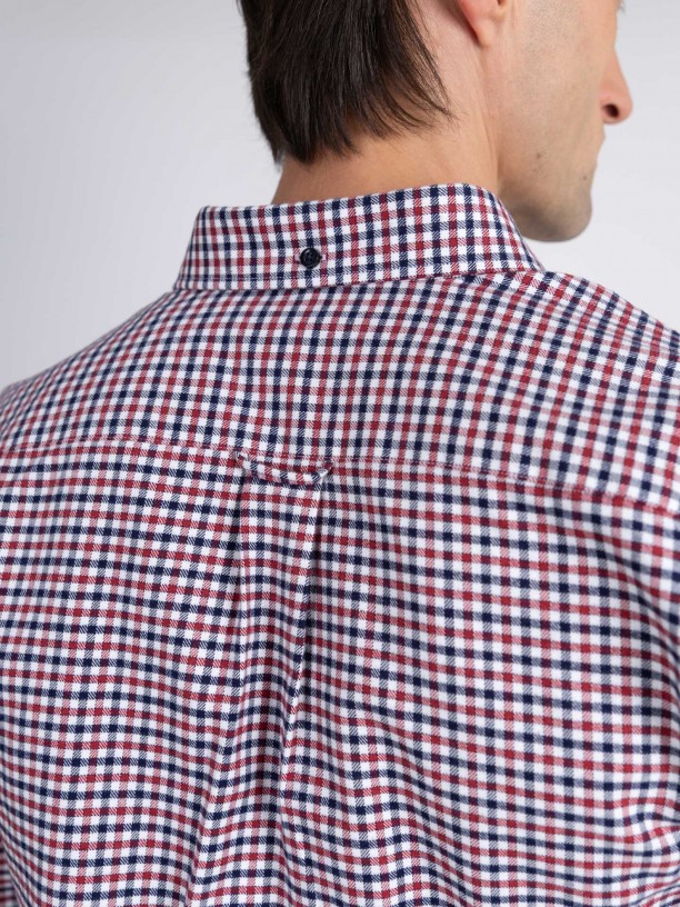 Checked overshirt Checked overshirt