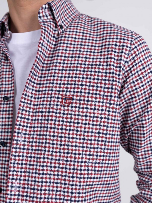 Checked overshirt Checked overshirt