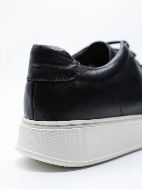 Polished leather shoe Polished leather shoe