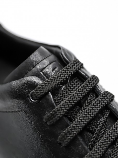Polished leather shoe Polished leather shoe