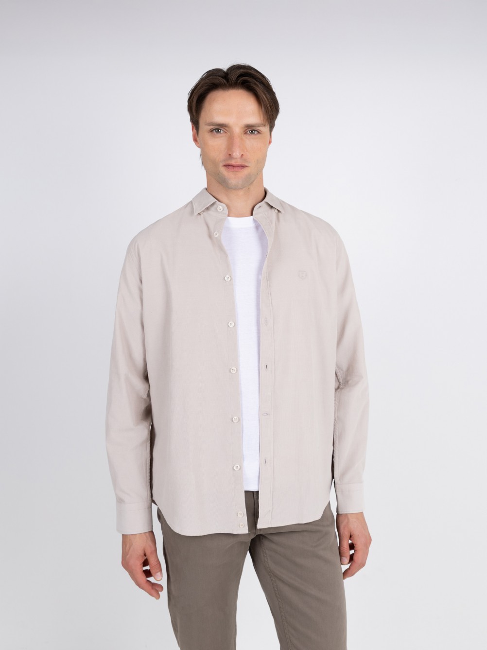 Casual corduroy shirt