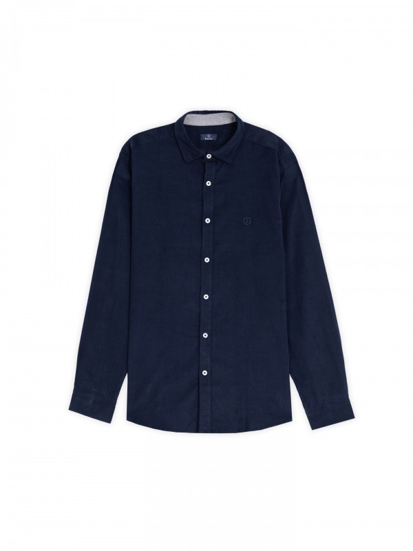 Camisa casual de bombazine