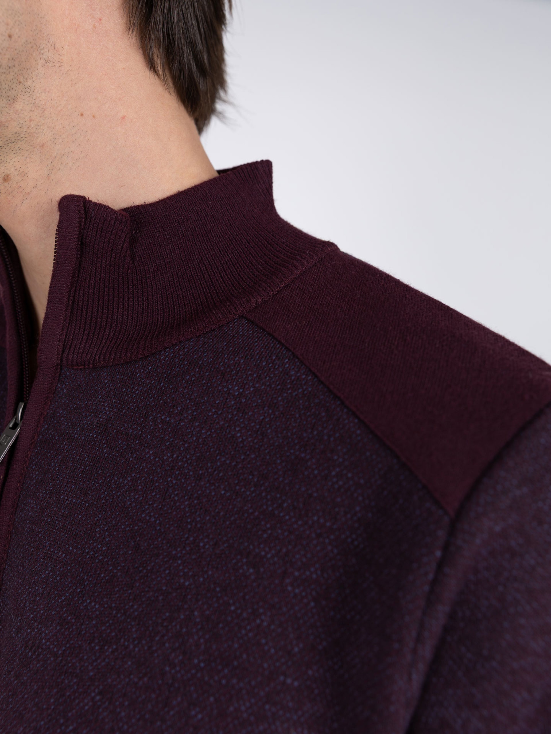 Sudadera polar con media cremallera