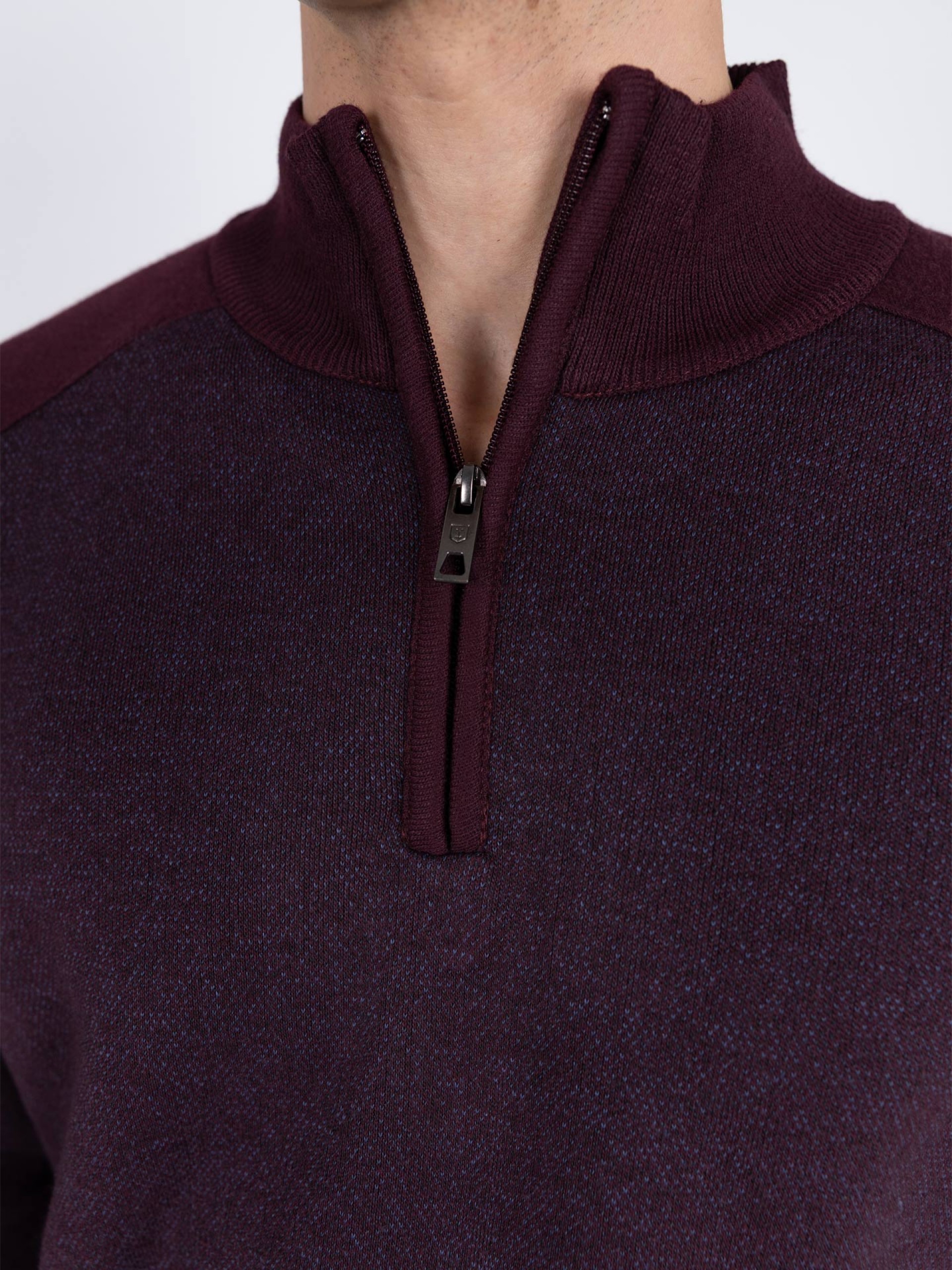 Sudadera polar con media cremallera