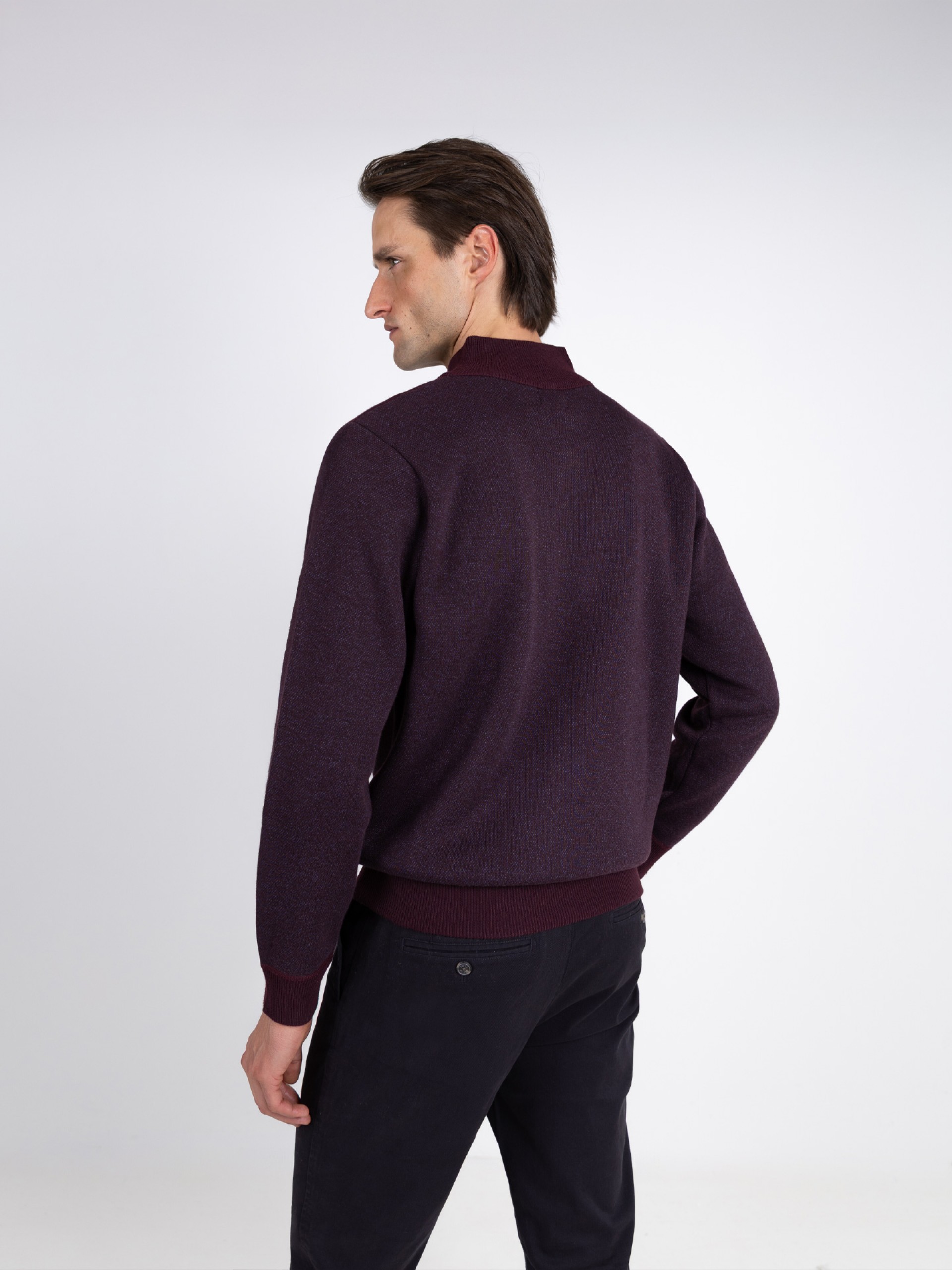 Sudadera polar con media cremallera