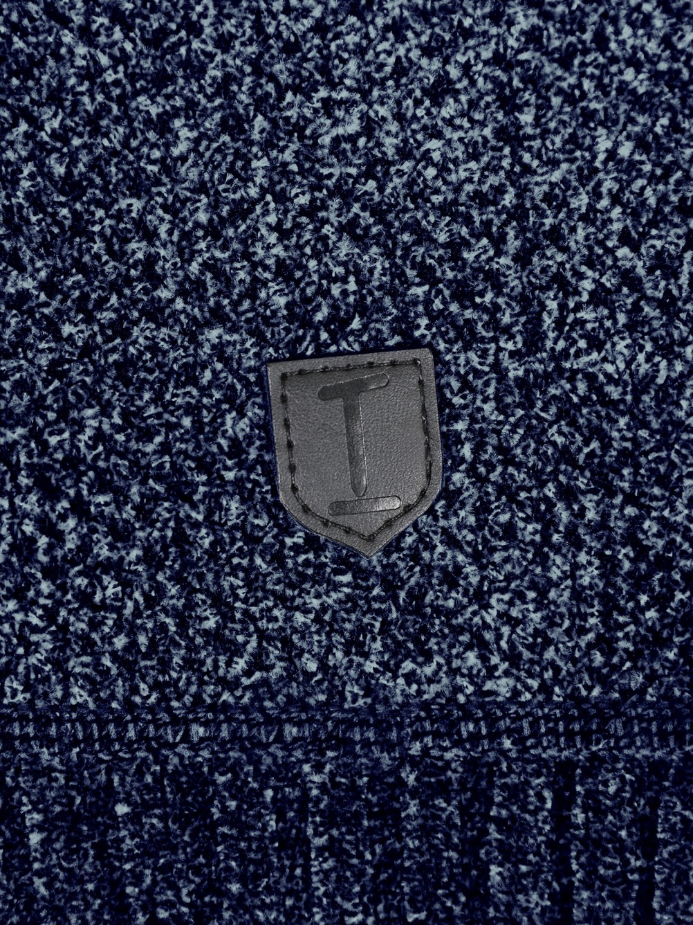 Polar half-zip knit