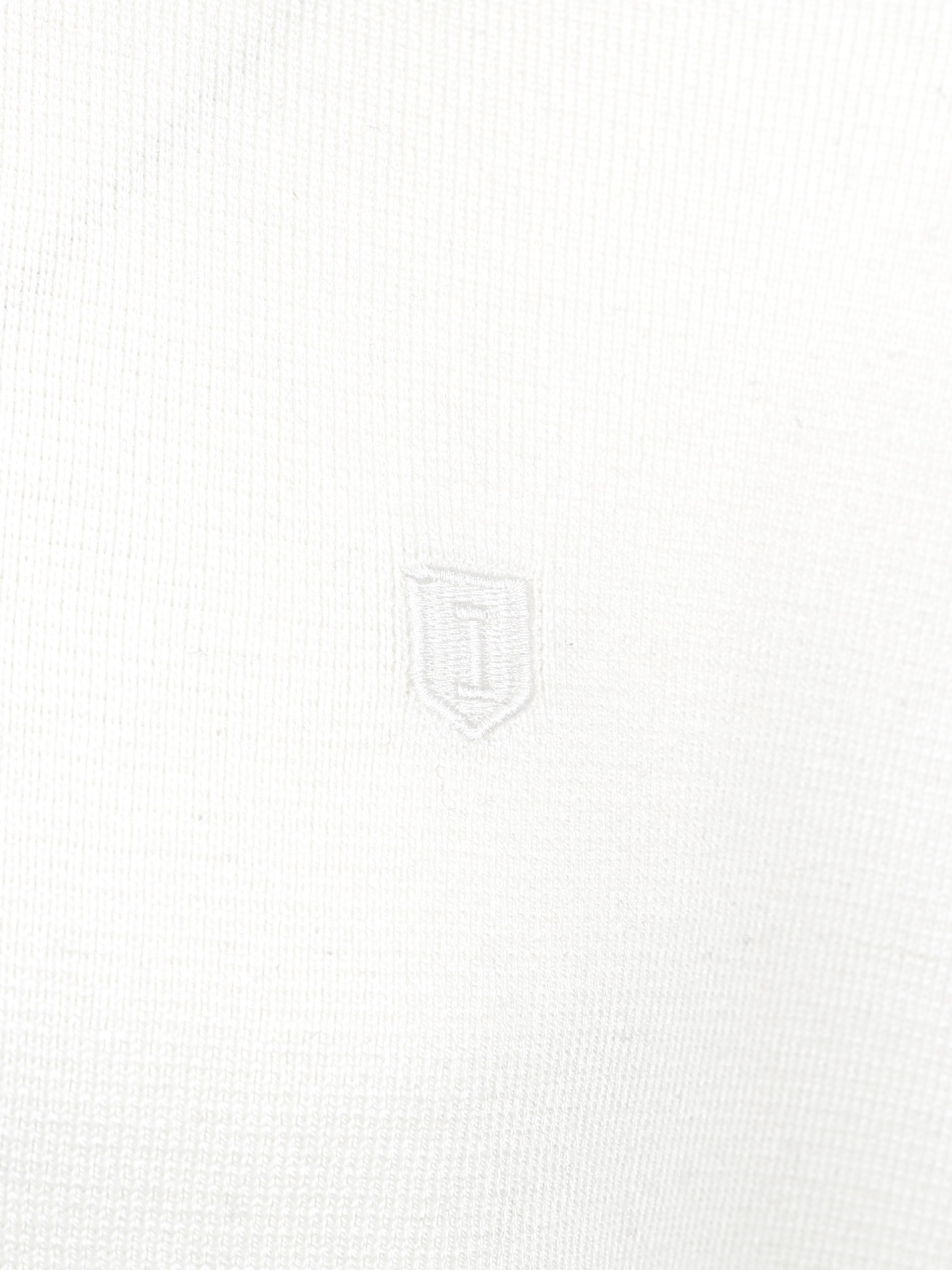 Structured crew-neck knit