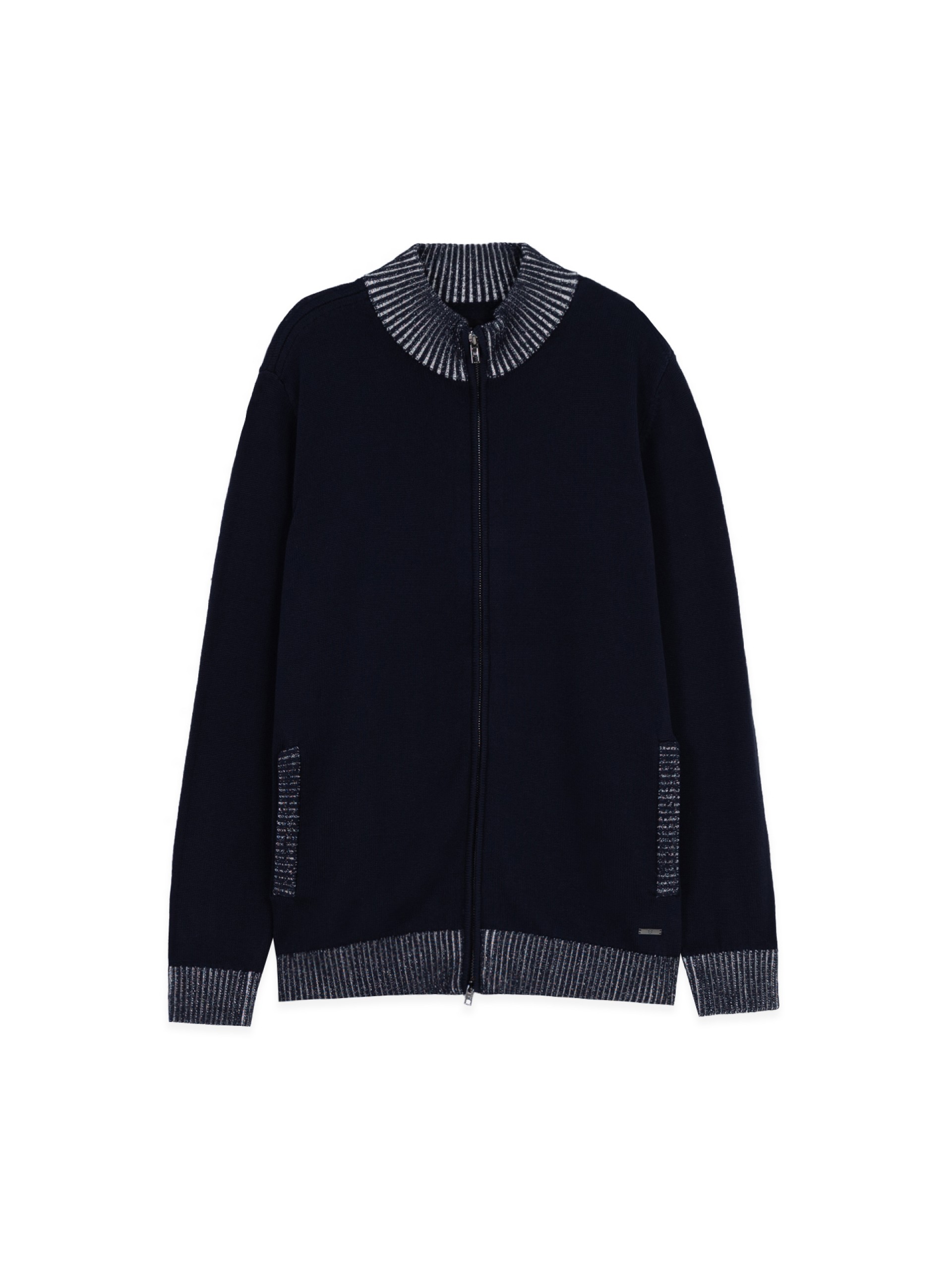 Casaco de malha 100% algodão