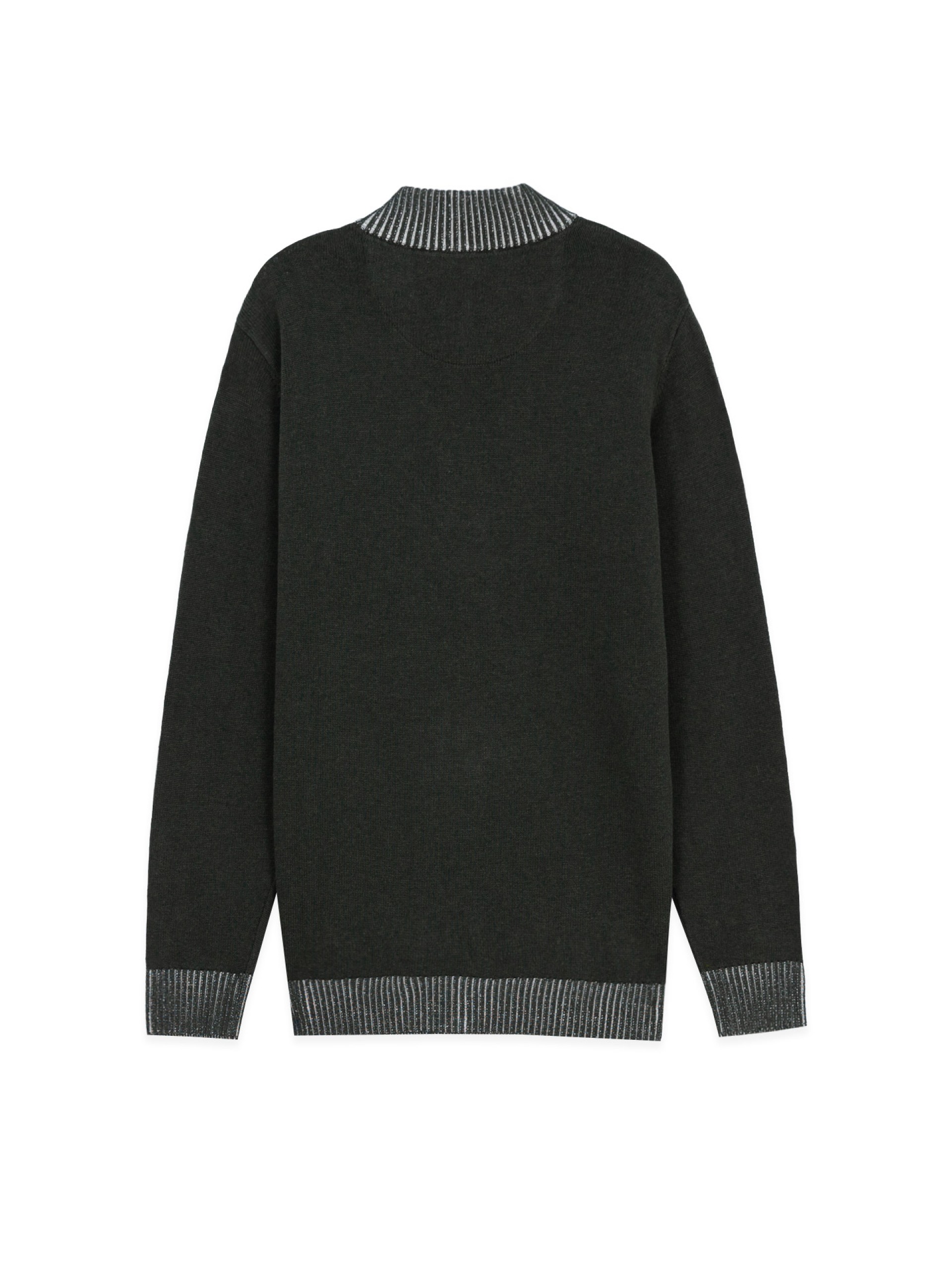 Camisola de meio fecho