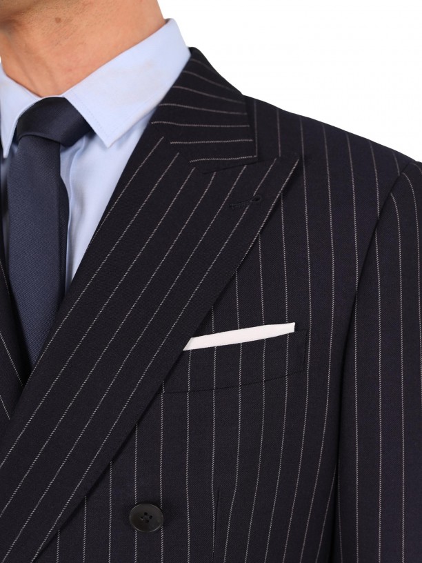 Micro pattern regular fit 100% wool suit Micro pattern regular fit 100% wool suit