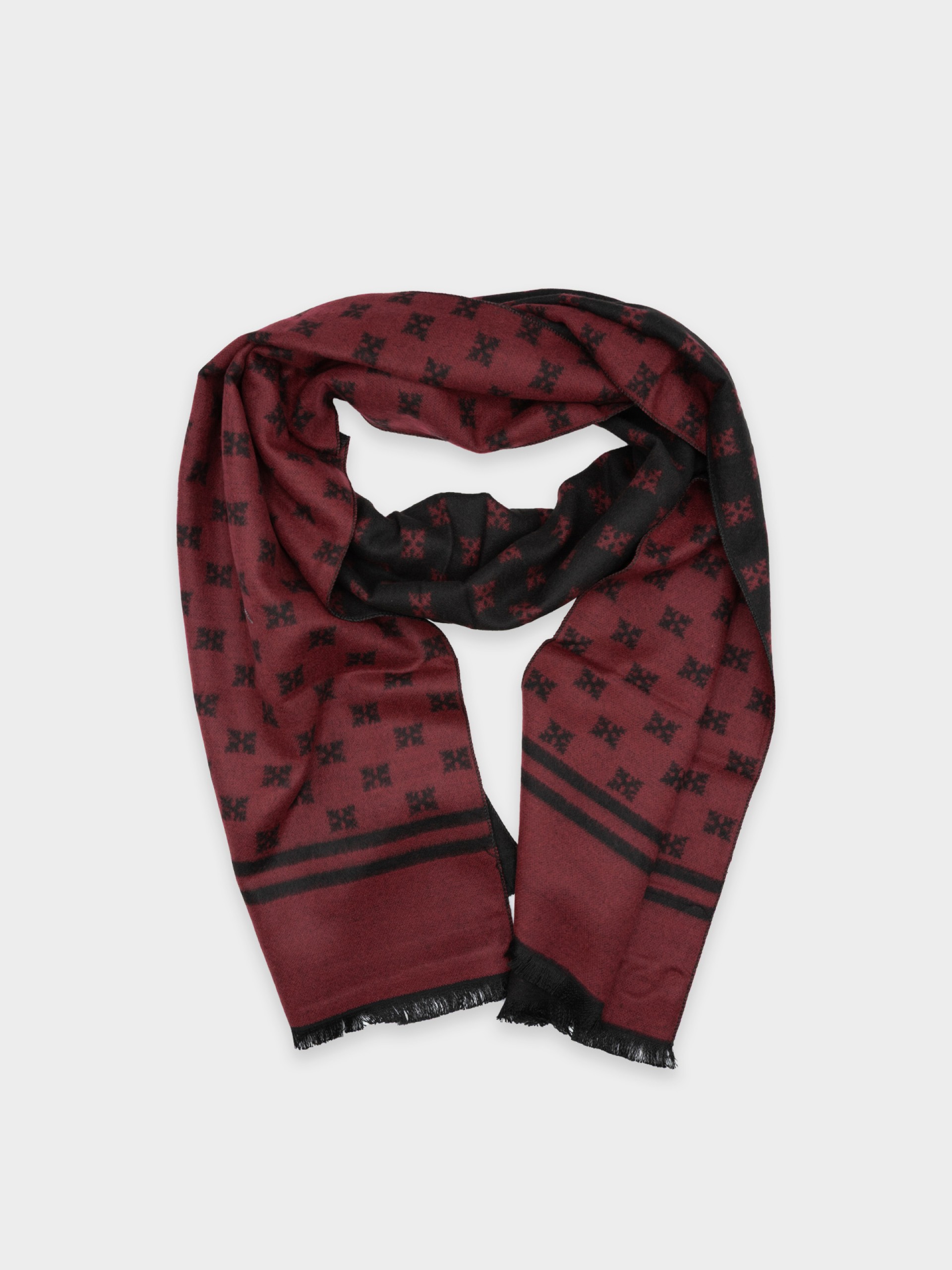 Scarf with pattern
